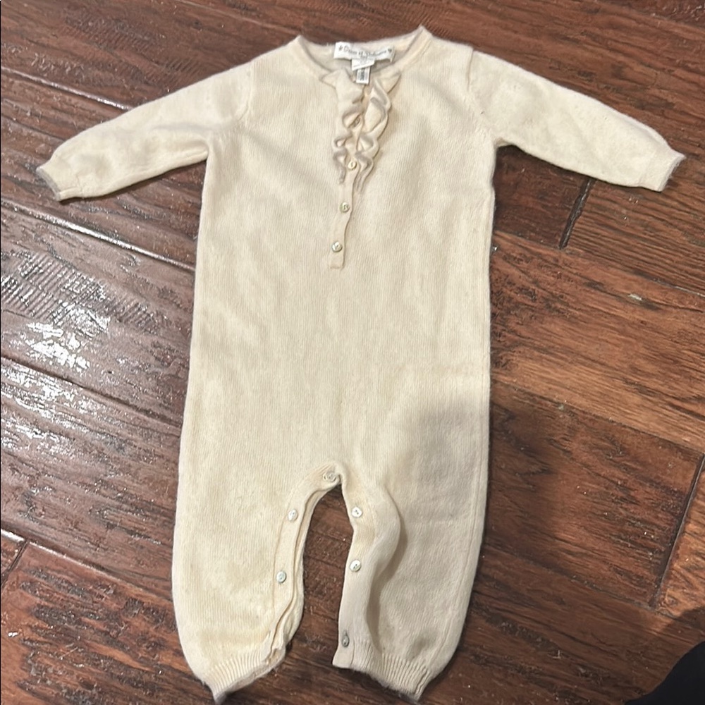 Cream Kids One Piece